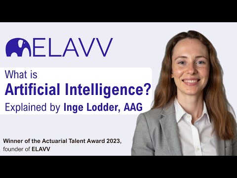 What Is Artificial Intelligence? (NL) | Explained by Inge Lodder, Actuarial Talent Award winner 2023