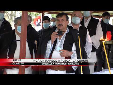 Încă un rapsod a plecat la ceruri ( 05 04 2021 )
