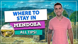 ☑️ Where to stay in MENDOZA! Best neighborhoods, regions and hotels to stay! All