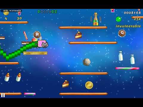 Nyan Cat: Lost In Space (Gameplay #3)