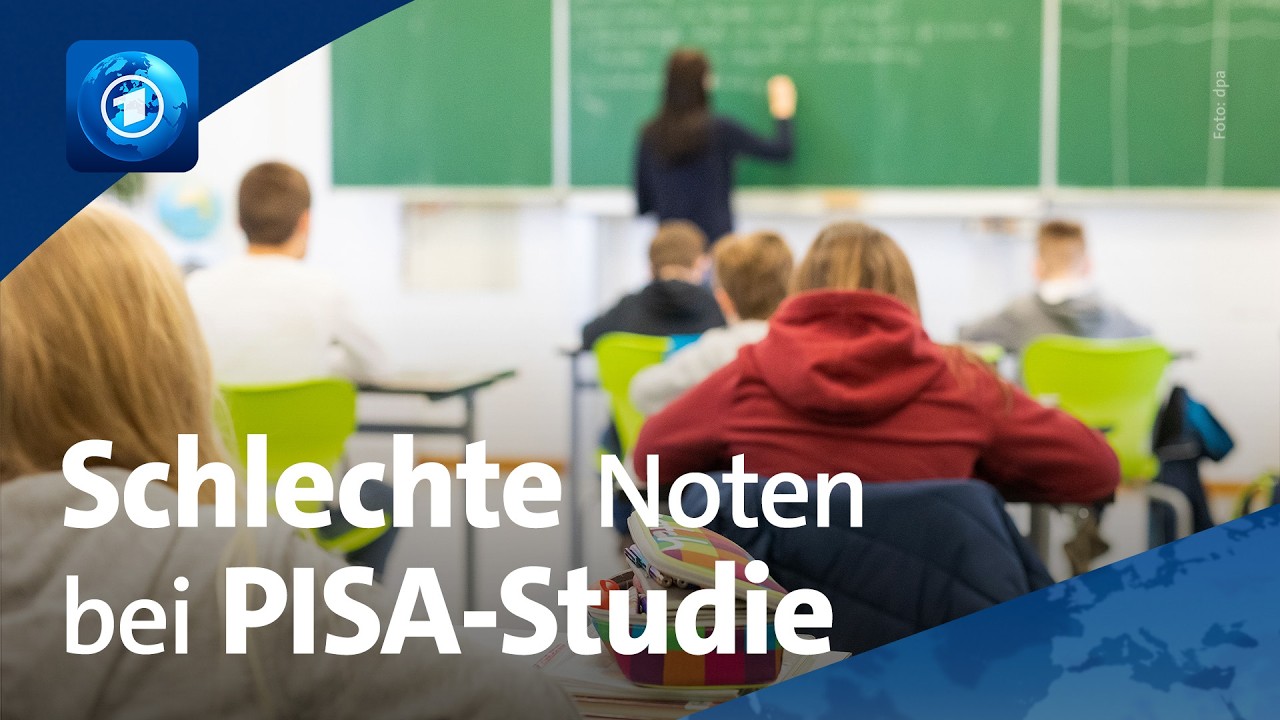 Deutsche Schüler:innen bei Pisa-Studie so schlecht wie nie | 🌍 tagesschau24 Top-Thema, 8.9.2026
