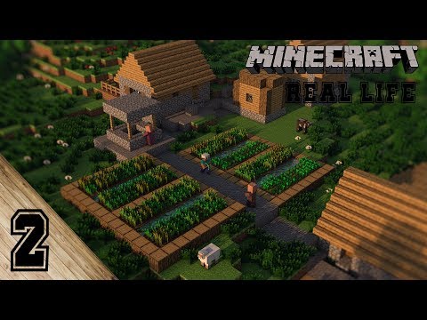 MINECRAFT IN REAL LIFE #2 - HO TROVATO UN VILLAGGIO E UNA CASA