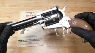 Gun Unboxing & Inspection: Ruger New Model Blackhawk - .357 Mag