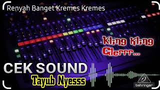 Download lagu CEK SOUND TAYUB AUDIO GLERR RENYAH KRENYESS BISA UNTUK BEKSAN HAJATAN mp3 Download lagu CEK SOUND TAYUB AUDIO GLERR RENYAH KRENYESS BISA UNTUK BEKSAN HAJATAN mp3