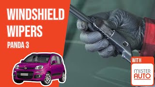 Youtube thumbnail of video "How to replace the windshield wipers Panda mk3 🌧"