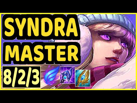 NOMANZ (SYNDRA) - 8/2/3 KDA GAMEPLAY - EUW Ranked MASTER