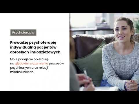 Marzena Pycka Gdański ośrodek psychodynamiczny - video