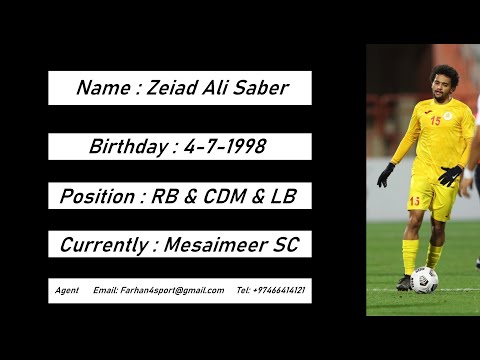 Zeiad Ali Saber - RB & LB & CDM 2020/2021