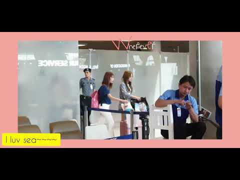 Fancam 190414 at suv airport BNK48 back from malay