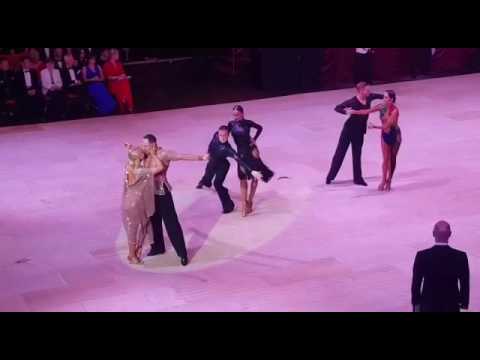 Stefano Oradei & Veera Kinnunen Rumba Quarter Final Professional Latin Blackpool 2016