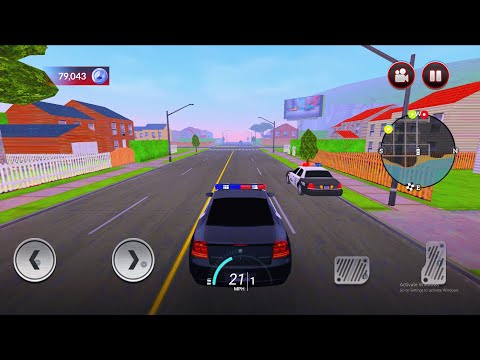 Drive For Speed: Simulator POLICE CAR 2023 Car Driving | Freeride - Android & ios GamePlay