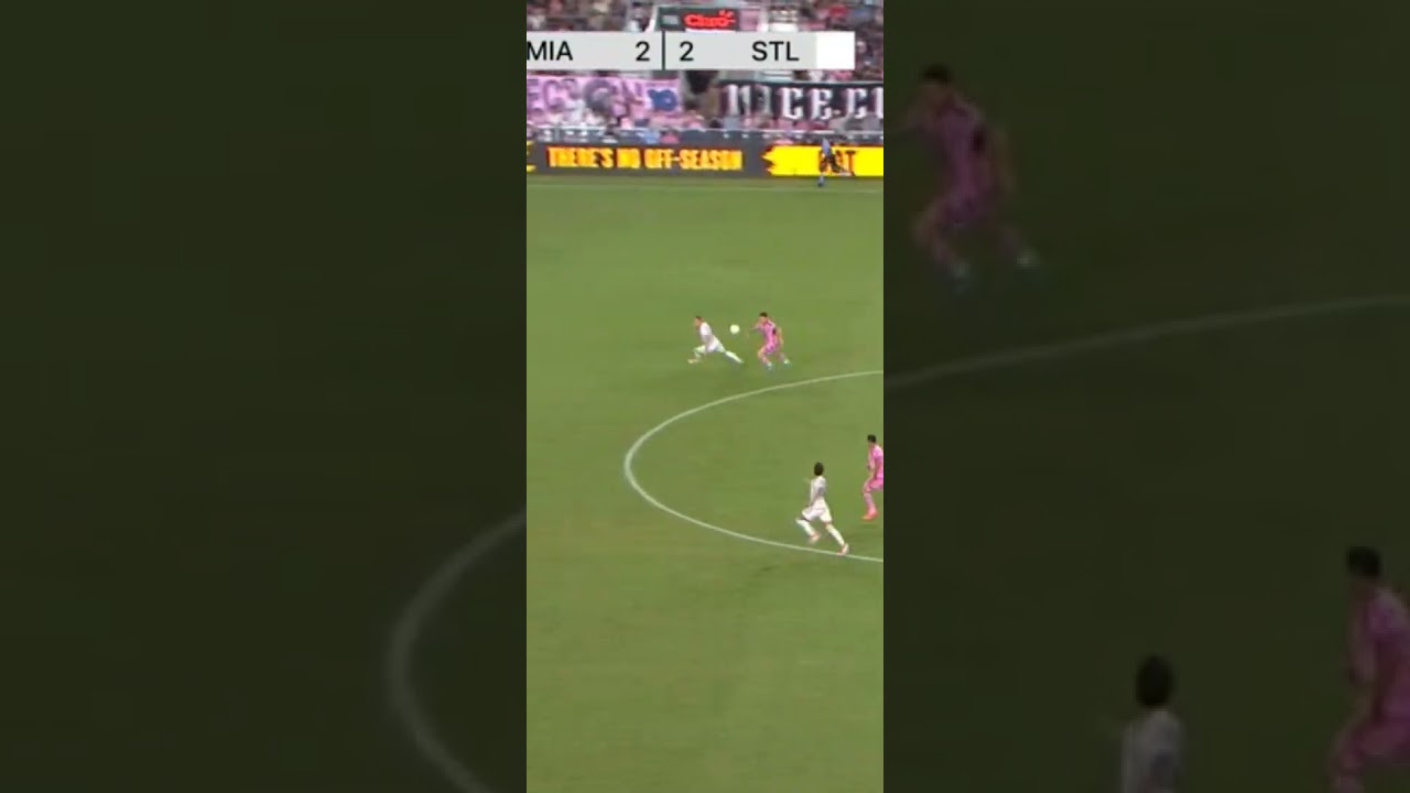 Lionel Messi Incredible Dribbles 5 Players 01/06/2024