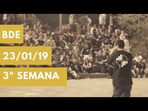 3ª SEMANA 2019 - 23/01