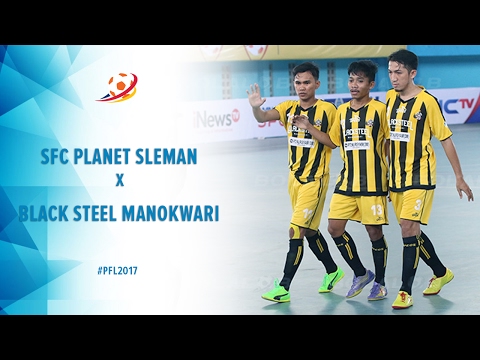 SFC Planet Sleman Vs Black Steel Manokwari - Highlight Pro Futsal League 2017