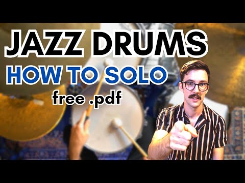 How To Play Jazz Drums - Melodic Soloing | free .pdf!