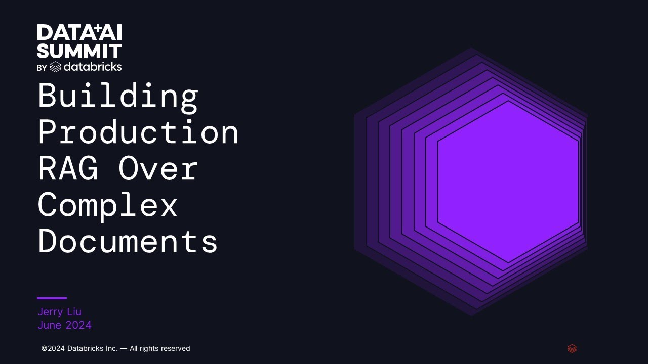 Building Production RAG Over Complex Documents