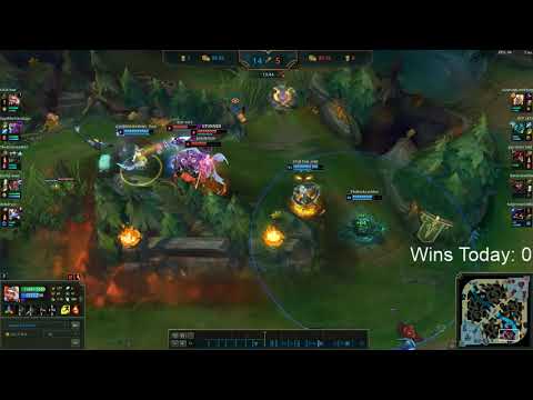 huge Qiyana ult into pyke ult