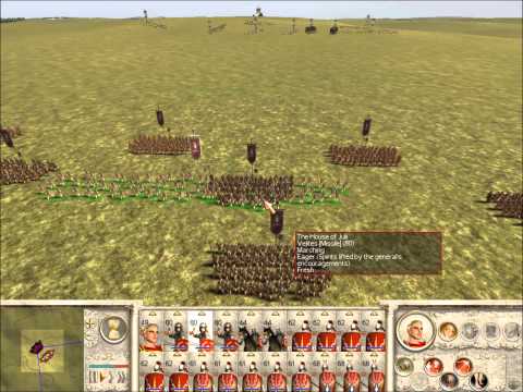 Rome Total War: Darthmod: Roman Campaign Part 1 - Uniting Italy