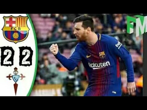 Barcelona vs Celta Vigo 2-2 Hasil Tadi Malam | Full Highlights & Goals 02-12-2017