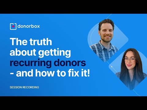 The Truth About Getting Recurring Donors