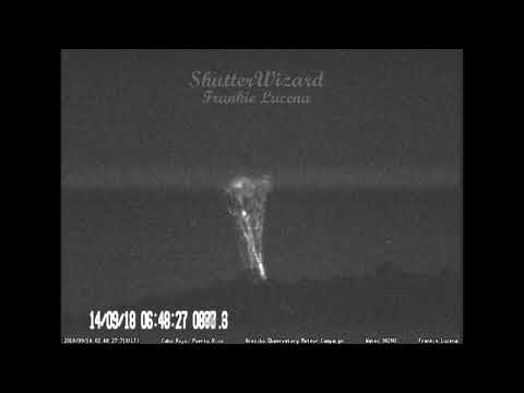 Gigantic Jet Lightning over Tropical Storm Isaac