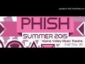 Phish - "Colonel Forbin's Ascent/Fly Famous Mockingbird" (Alpine Valley, 8/9/15)