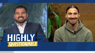 Zlatan Ibrahimović conversation on his childhood and stealing bicycles | Highly Questionable | ESPN
