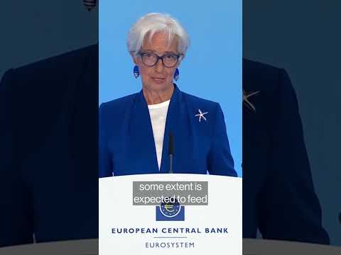 ECB Lifts Rates for First Time Since 2023 as Inflation Heats Up #europe #shorts