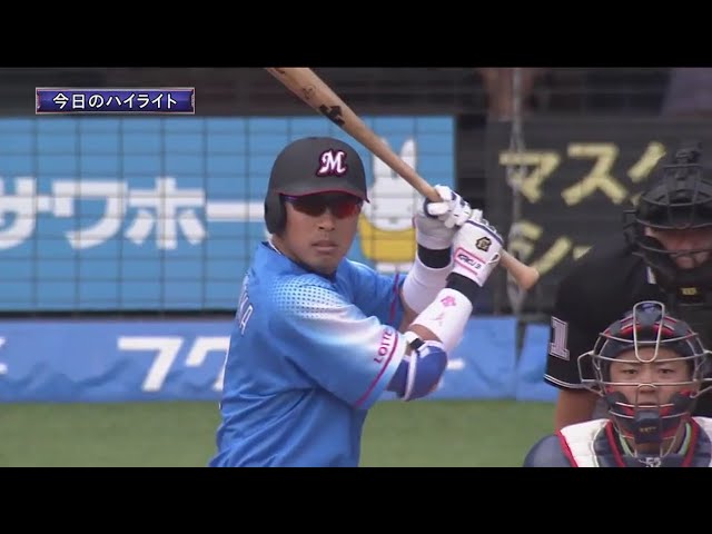 6/11 マリーンズ対スワローズ ハイライト