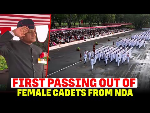 Historic day for 148th Course with the first passing out of female cadets from NDA | Pune