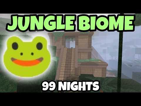 *NEW UPDATE* JUNGLE BIOME UPDATE IS INSANE, CAT MONSTER COMING, 99 Nights in the Forest #roblox