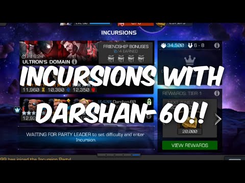 Incursions With Darshan-60!! | Sector 7 | Marvel Contest Of Champions