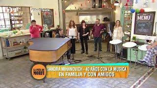 Sandra Mihanovich en Morfi, todos a la mesa - La Peña
