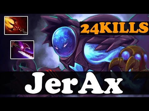 JerAx 7100 MMR Plays Arc Warden WITH 24 KILLS vol 2 - Dota 2