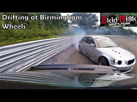 BMW E46 330i Compact Drifting @ Birmingham Wheels - Skid Risk (quick edit)