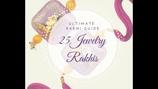 Rakhi Designs | Raksha bandhan  Silver Rakhis and Many More