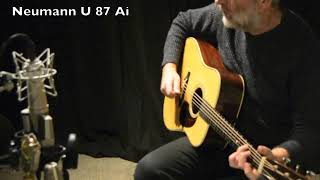 Video thumbnail for part 1 mic comparison: five LDC mics and a ribbon mic on acoustic guitar by Robert Hasleder