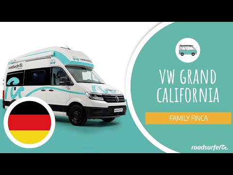 VW Grand California 600 Erklärvideo - roadsurfer Family Finca