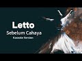 Letto Sebelum Cahaya Karaoke Version Original Sound