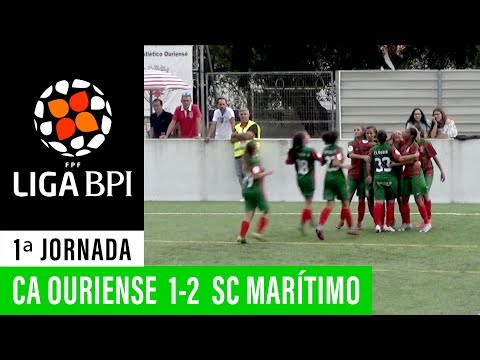 Liga BPI: CA Ouriense 1 - 2 CS Marítimo