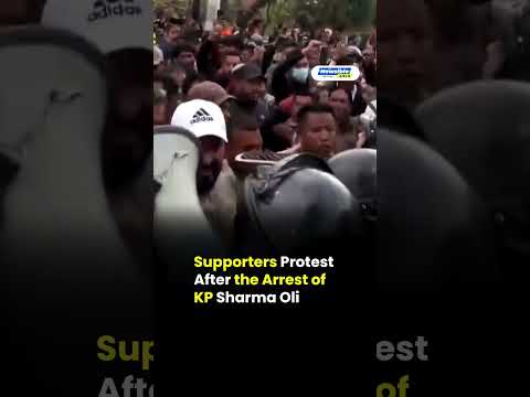 Nepal Protests Erupt After Arrest of KP Sharma Oli | Clashes in Kathmandu