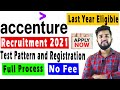 Accenture Recruitment Process 2021 Accenture Registration Process