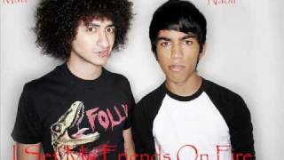 But the nuns are watching by I Set My Friends On Fire