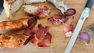 How to Age and Cure Pork Tenderloin without salami casing at home