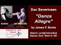 Doc Severinsen - Danza Allegre by Burke. With Robert E Lee High School Bands, 3/31/1967