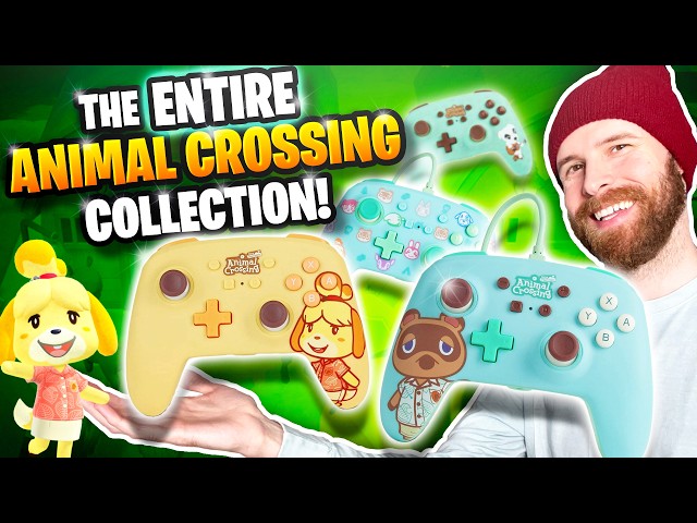 Vídeo relacionado con PowerA Enhanced Wired Controller for Nintendo Switch - Animal Crossing: Tom Nook