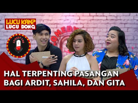 Tipe Lawan Jenis Idaman Ardit Erwandha: Gak Bau Ketek dan Jago Pantun! - COMEDY LAB (PART 6)
