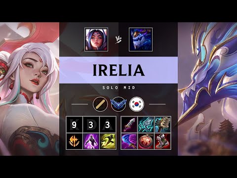 Irelia Mid vs Aurelion Sol - KR Diamond Patch 25.04