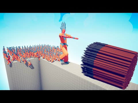 100x GOKU + GIANT vs EVERY GOD - TABS | Totally Accurate Battle Simulator 2023