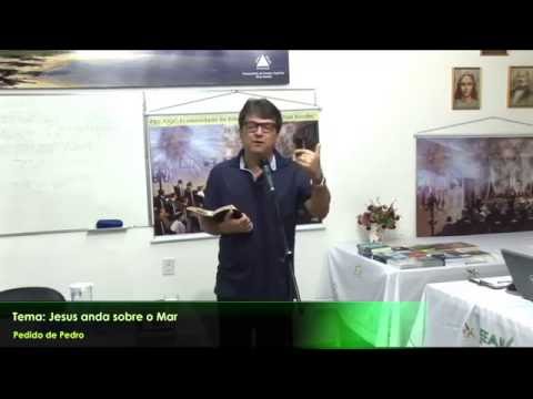 Jesus anda por cima do Mar - Estudo do Evangelho FEEAK Minas